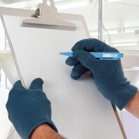 HYGOSTAR Stylo à bille rétractable DETECT, détectable, noir