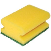 HYGOCLEAN Reinigungsschwamm CLASSIC, 95 x 70 mm, gelb