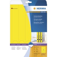 HERMA Ordnerrücken-Etiketten SPECIAL, 38 x 297 mm, rot
