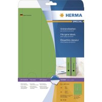 HERMA Etiquette dos de classeur SPECIAL, 61 x 297 mm, bleu