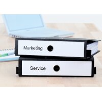 HERMA Etiquette dos de classeur SPECIAL, 63 x 297 mm, blanc