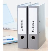 HERMA Etiquette dos de classeur SPECIAL, 192 x 61 mm, blanc