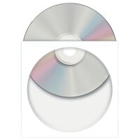 HERMA pochettes papier pour CD/DVD, avec fenêtre,...
