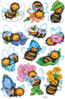 HERMA Sticker DECOR "Lustige Bienen"