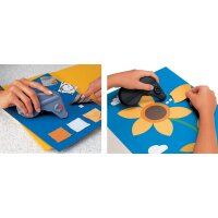 HERMA Vario Kleberoller, blau, fest haftend