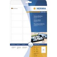 HERMA Etiquette brillante SPECIAL, 88,9 x 46,6 mm, blanc