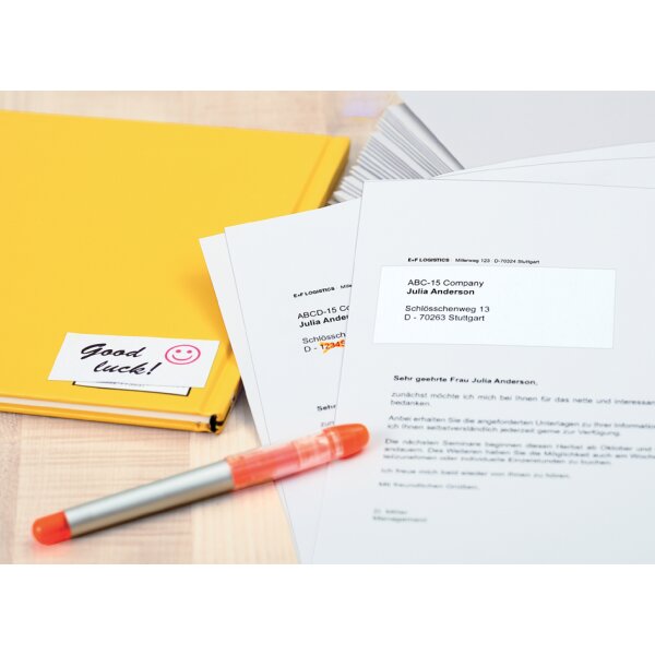 HERMA Korrektur- Abdeck-Etiketten SPECIAL, 105 x 148 mm