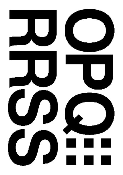 HERMA Buchstaben-Sticker O-Z, Folie schwarz, 33 mm