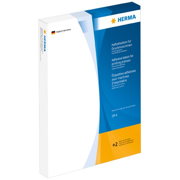 HERMA Haftetiketten DP1, 22 x 32 mm, weiss,f&uuml;r Druckmaschinen