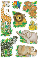 HERMA Sticker DECOR "Dschungeltiere"