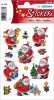 HERMA Sticker de Noël DECOR Père Noël amusant,