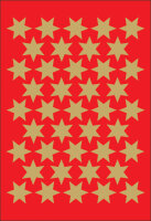 HERMA Weihnachts-Sticker DECOR "Sterne", 14 mm,...