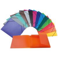 HERMA Eckspannermappe, PP, DIN A4, pink-transluzent