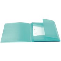 HERMA Eckspannermappe, PP, DIN A4, dunkelblau-transluzent