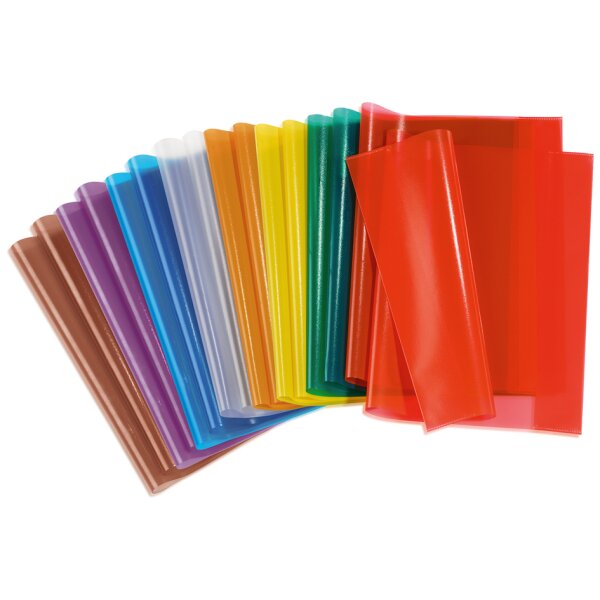 HERMA Heftschoner, DIN A5, aus PP, transparent-orange