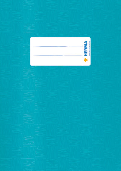HERMA Protège-cahier, A5, en PP, bleu foncé opaque