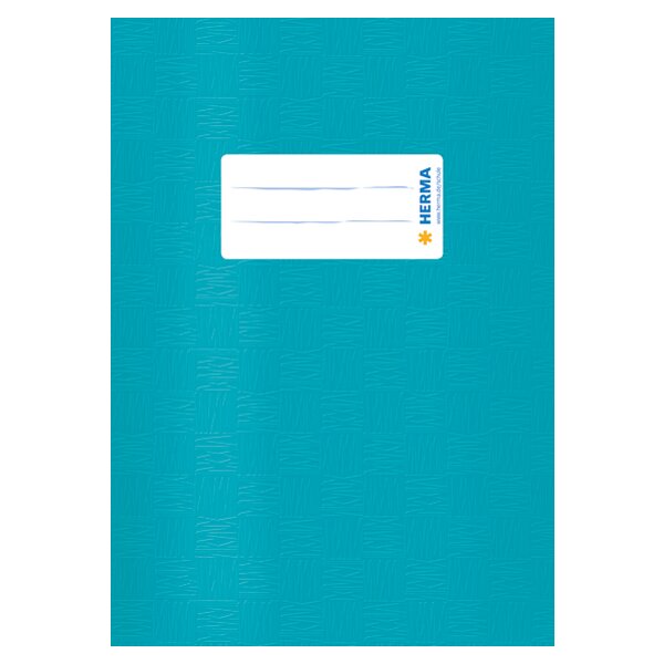 HERMA Protège-cahier, A5, en PP, bleu foncé opaque