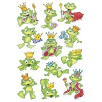 HERMA Sticker DECOR Roi grenouille