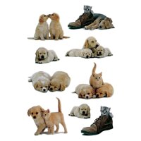 HERMA Autocollants DECOR Chiots