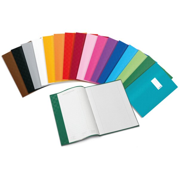 HERMA Heftschoner, DIN A4, aus PP, braun gedeckt