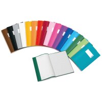 HERMA Protège-cahier, A5 paysage, en PP, bleu...