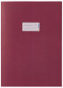 HERMA Protège-cahier, en papier, A5, rouge foncé