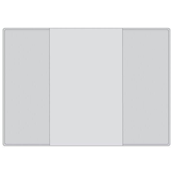 HERMA Ausweish&uuml;lle, PP, 2-fach, 0,14 mm, Format: 80 x 113 mm