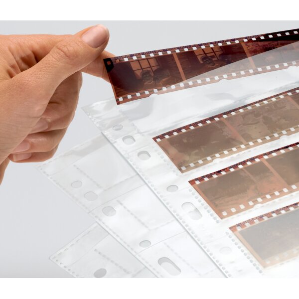 HERMA Negativhüllen für 7 x 6 Negative, klar, Polypropylen
