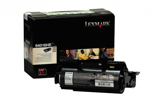 LEXMARK Toner-Modul prebate schwarz 64016HE T640 642 644 21000 Seiten