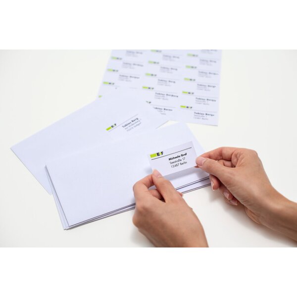 HERMA Etiquette universelle PREMIUM, 105 x 148 mm, blanc