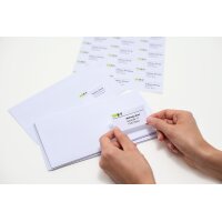HERMA Universal-Etiketten PREMIUM, 70 x 67,7 mm, weiss