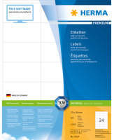 HERMA Universal-Etiketten PREMIUM, 105 x 42 mm, weiss