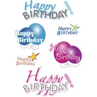 HERMA Geschenke-Sticker DECOR "Geburtstag",...