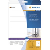 HERMA Etiquette dos de classeur SPECIAL 192 x 16,9 mm blanc