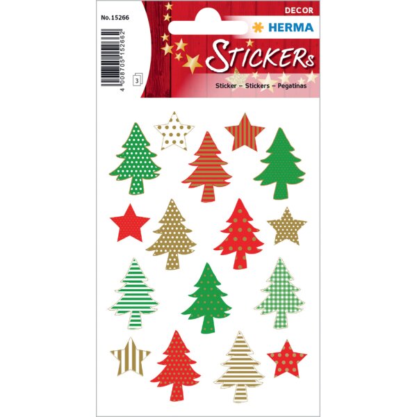 HERMA Weihnachts-Sticker DECOR "Schneem&auml;nner"