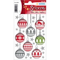 HERMA Weihnachts-Sticker DECOR "Schneemänner"