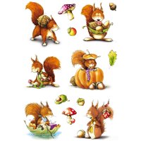 HERMA Sticker DECOR Ecureuils