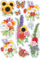 HERMA Sticker DECOR "Moderne Blumen"