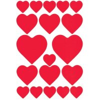 HERMA Sticker DECOR "Herzen & Rosen"