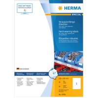 HERMA Étiquette en film SPECIAL, 190 x 135 mm, blanc