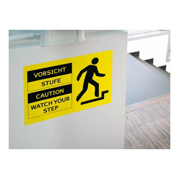 HERMA &Eacute;tiquette signal&eacute;tique SPECIAL, 105 x 148 mm, jaune