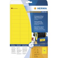 HERMA Signal-Etiketten SPECIAL, 210 x 297 mm, gelb