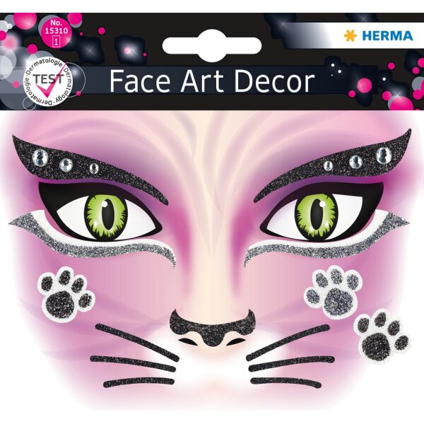 HERMA Face Art Sticker Gesichter "Leopard"
