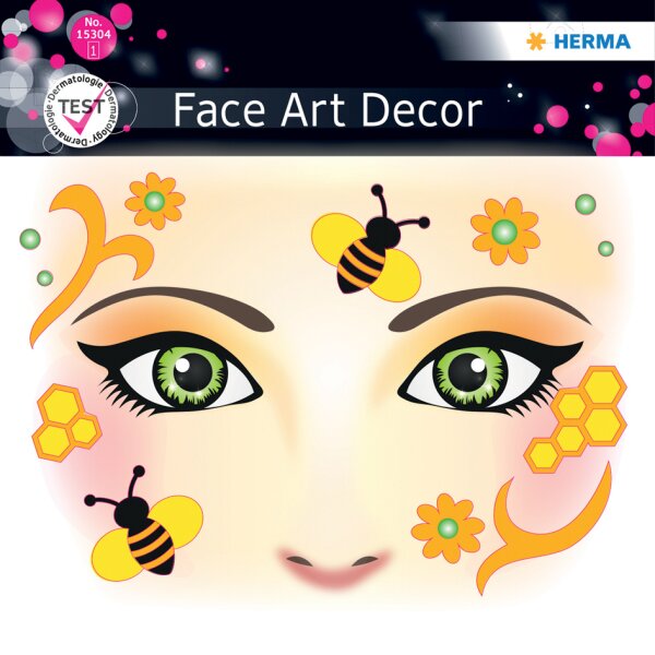 HERMA Face Art Sticker Gesichter "Leopard"
