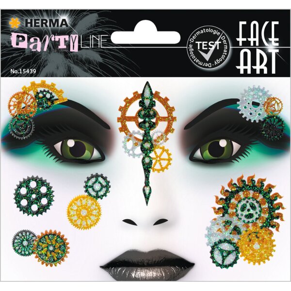 HERMA Face Art Sticker Gesichter "Leopard"
