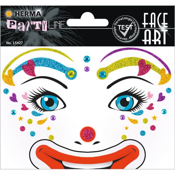 HERMA Face Art Sticker Gesichter "Leopard"