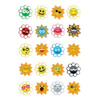 HERMA Autocollants MAGIC Crazy Suns, Puffy