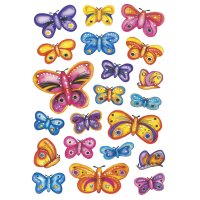 HERMA Sticker DECOR Schmetterlingsvielfalt