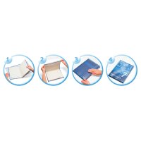 HERMA Buchschoner, (H)195 x (B)380 mm, transparent