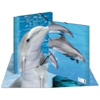 HERMA chemise élastique chiens, en PP, A3,